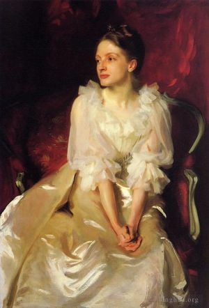 Artist John Singer Sargent's Work - Miss Helen Duinham portrait