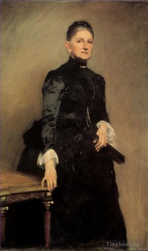 Artist John Singer Sargent's Work - Mrs Adrian Iselin portrait