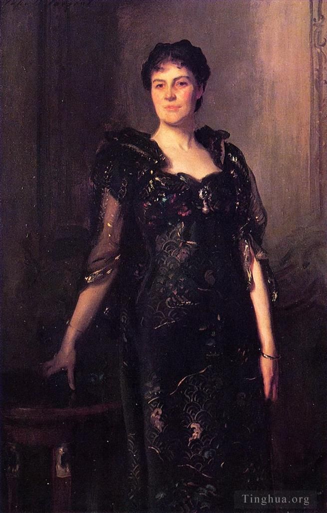 John Singer Sargent Oil Painting - Mrs Charles F St Clair Anstruther Thompson nee Agnes portrait