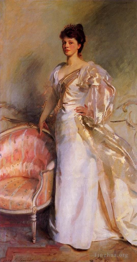 John Singer Sargent Oil Painting - Mrs George Swinton (Elizabeth Ebsworth)