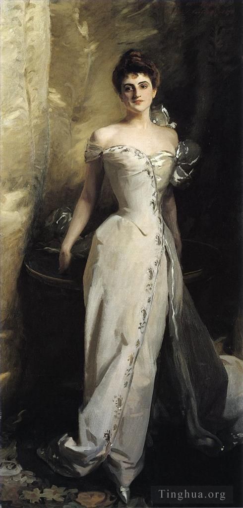 John Singer Sargent Oil Painting - Mrs Ralph Curtis portrait