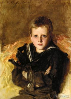 Artist John Singer Sargent's Work - Portrait of Caspar Goodrich