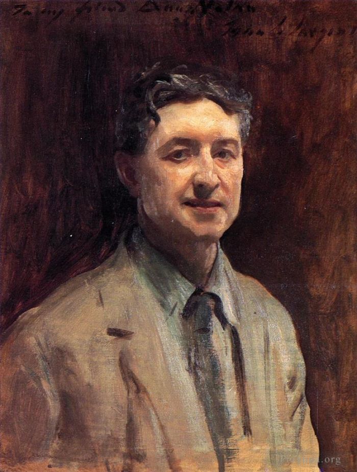 John Singer Sargent Oil Painting - Portrait of Daniel J Nolan