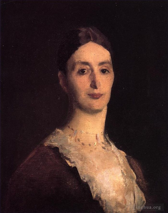 John Singer Sargent Oil Painting - Portrait of Frances Mary Vickers