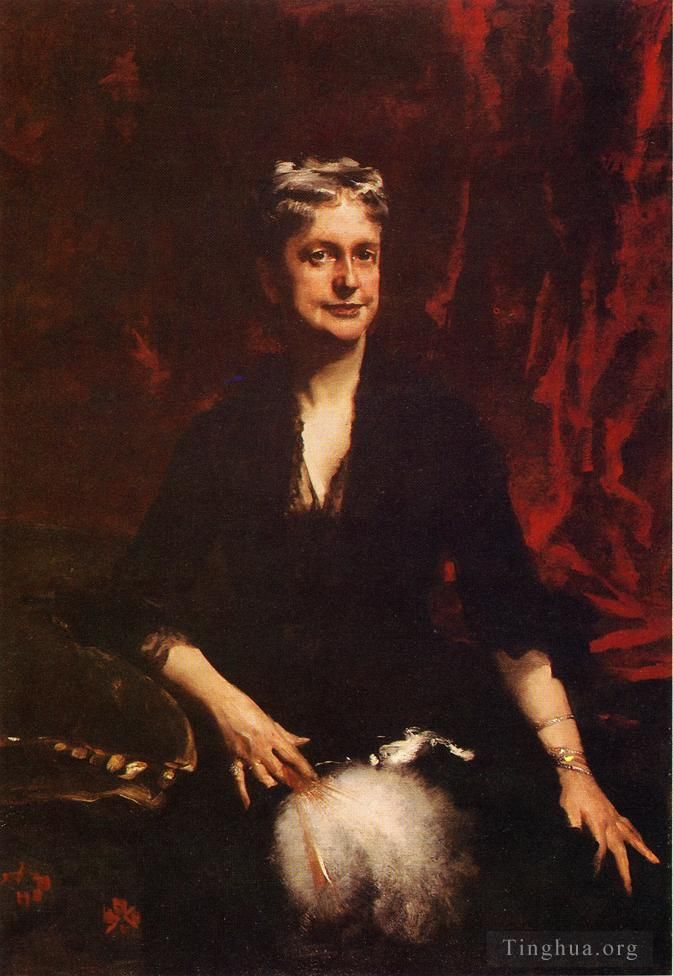 John Singer Sargent Oil Painting - Portrait of Mrs John Joseph Townsend Catherine Rebecca Bronson