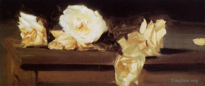 John Singer Sargent Oil Painting - Roses
