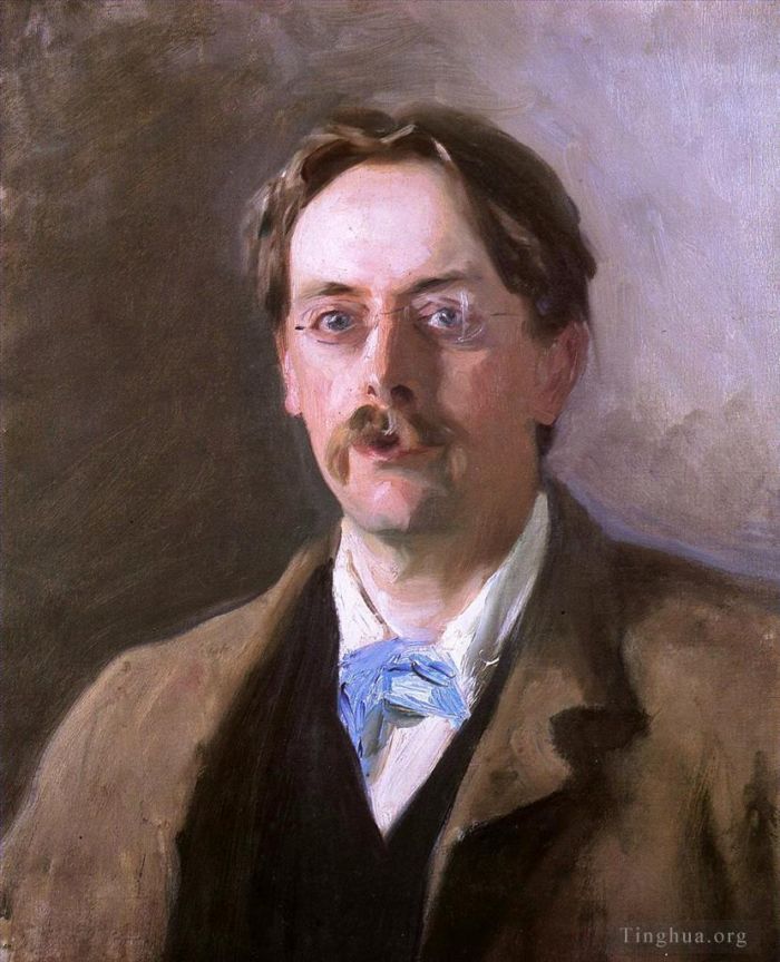 John Singer Sargent Oil Painting - Sir Edmund Gosse