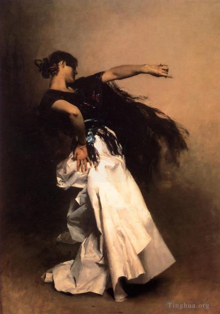 John Singer Sargent Oil Painting - Spanish Dancer