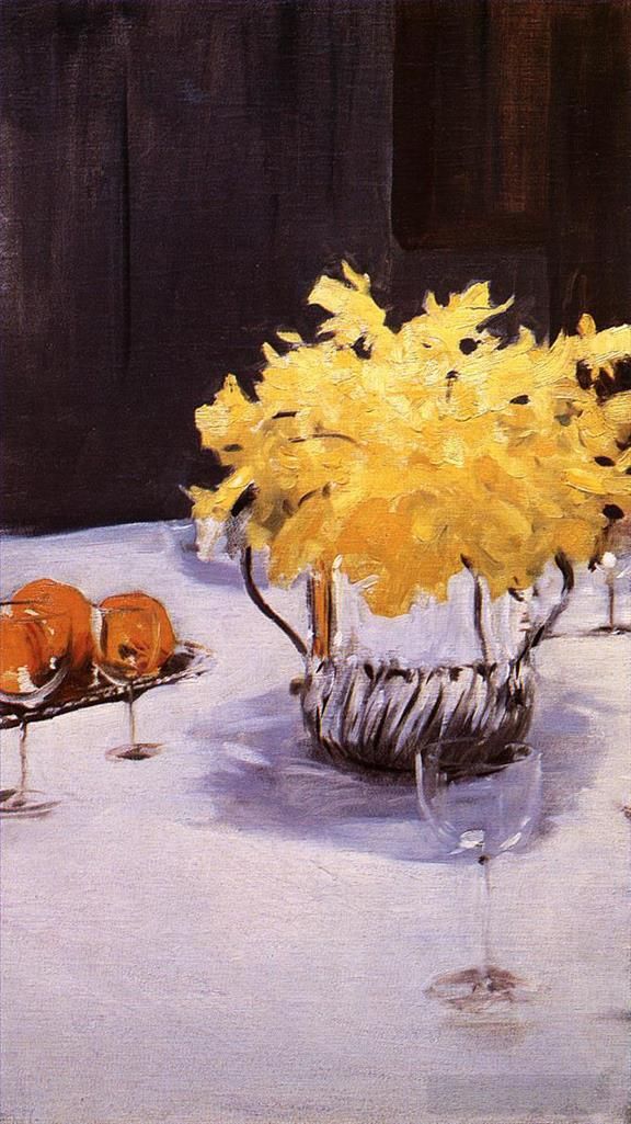 John Singer Sargent Oil Painting - Still Life with Daffodils