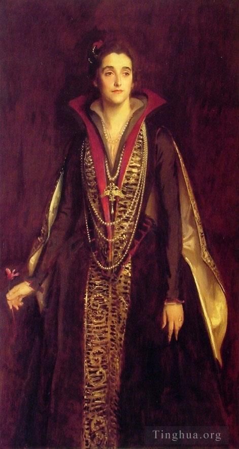 John Singer Sargent Oil Painting - The Countess of Rocksavage