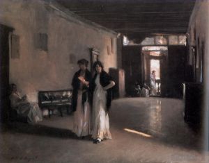 Artist John Singer Sargent's Work - Venetian Interior