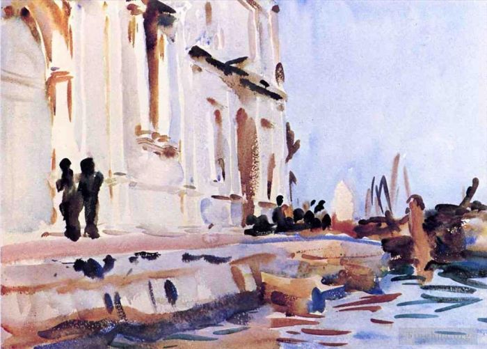 John Singer Sargent Various Paintings - AllAve Maria boat