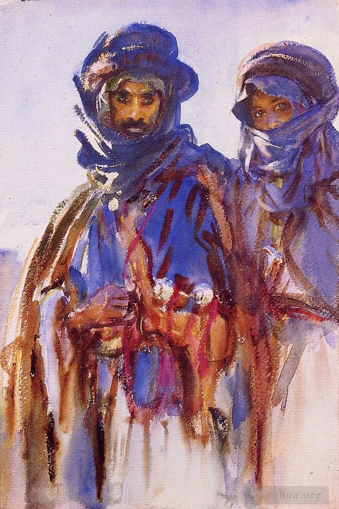 John Singer Sargent Various Paintings - Bedouins