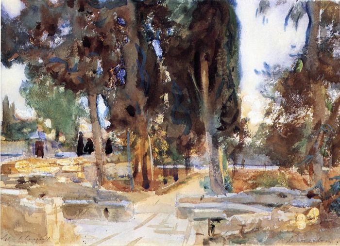 John Singer Sargent Various Paintings - Jerusalem