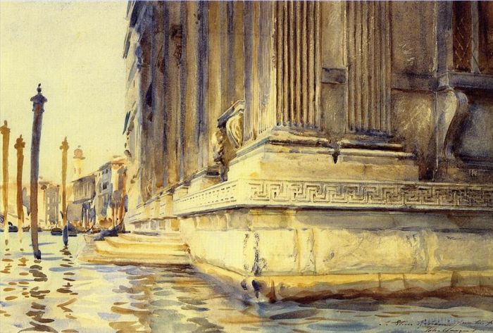 John Singer Sargent Various Paintings - Palazzo Grimani