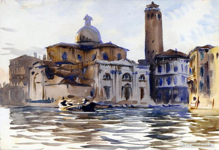 John Singer Sargent Various Paintings - Palazzo Labbia Venice