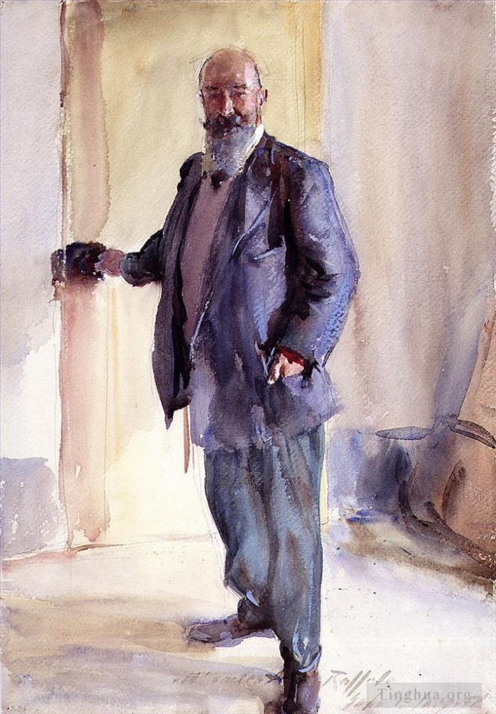 John Singer Sargent Various Paintings - Portrait of Ambrogio Raffele