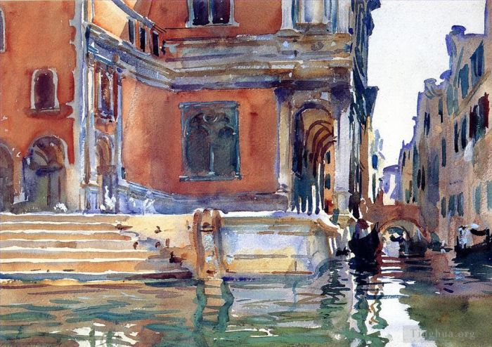 John Singer Sargent Various Paintings - Scuola di San Rocco
