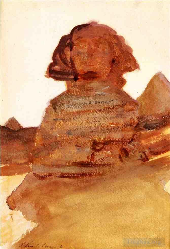John Singer Sargent Various Paintings - The Sphinx