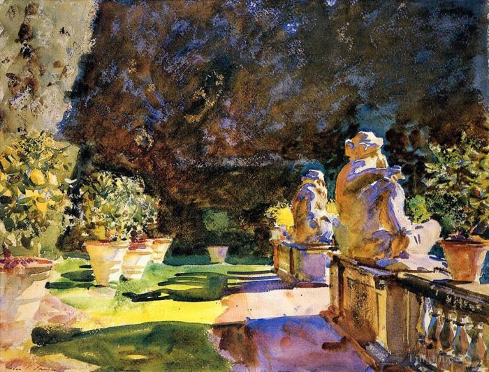 John Singer Sargent Various Paintings - Villa di Marlia Lucca