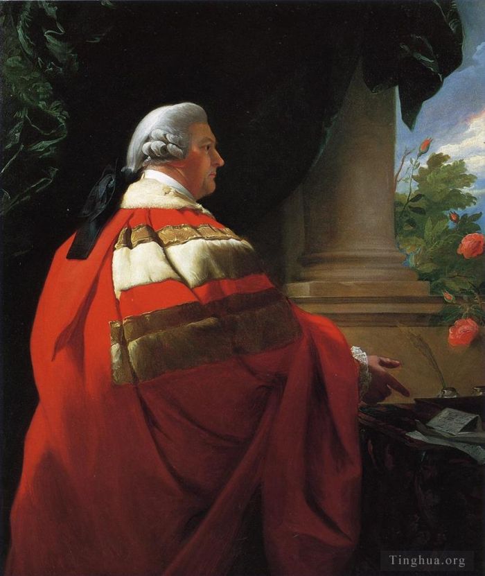 John Singleton Copley Oil Painting - 2nd Viscount Dudley and Ward