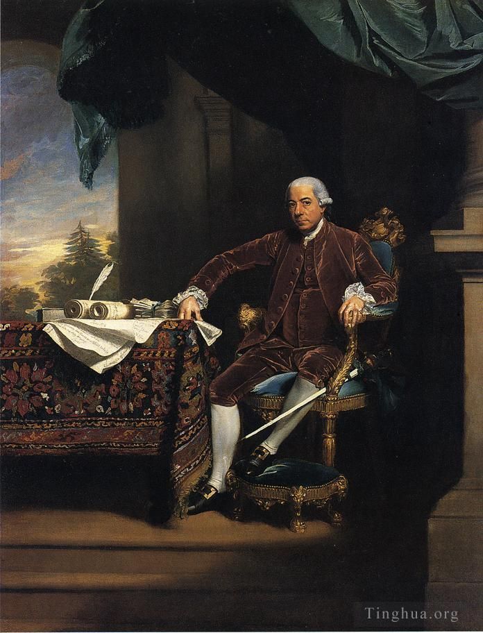 John Singleton Copley Oil Painting - Henry Laurens