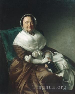 John Singleton Copley Oil Painting - Mrs Sylvanus Boume