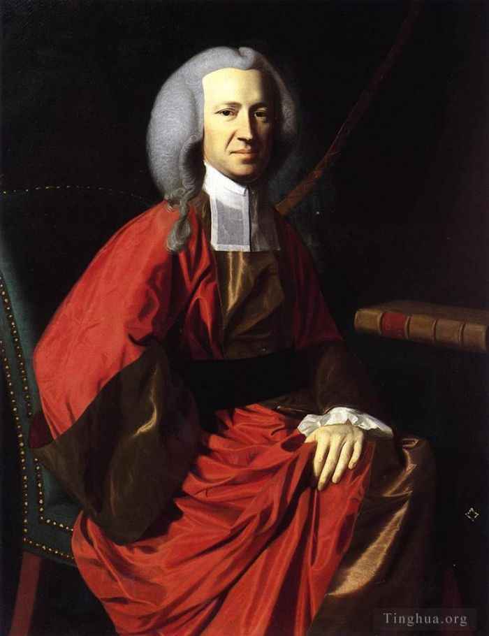 John Singleton Copley Oil Painting - Portrait of Judge Martin Howard