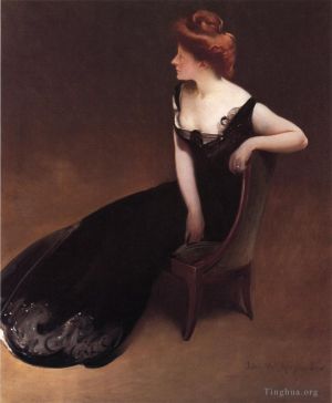 Artist John White Alexander's Work - Portrait of Mrs V Mrs Herman Duryea