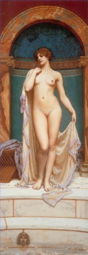 Artist John William Godward's Work - Venus at the Bath