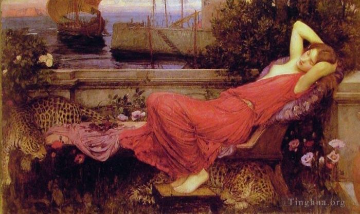 John William Waterhouse Oil Painting - Ariadne