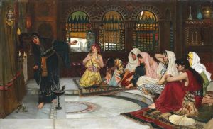 Artist John William Waterhouse's Work - Consulting the Oracle