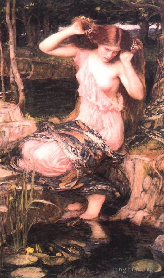 John William Waterhouse Oil Painting - Lamia