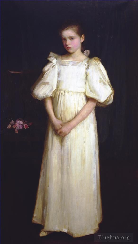 John William Waterhouse Oil Painting - Portrait of Phyllis Waterlo