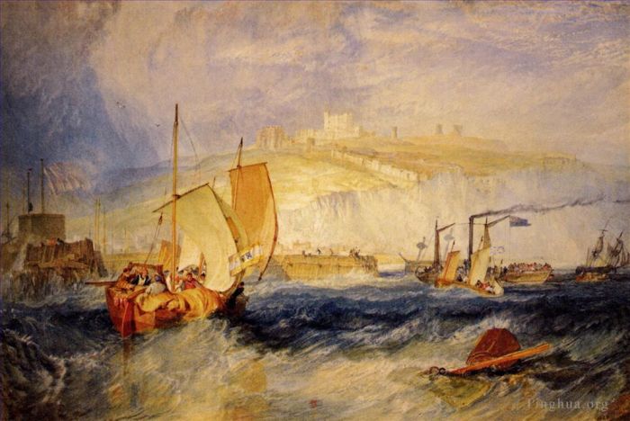 Joseph Mallord William Turner Oil Painting - Dover Castle
