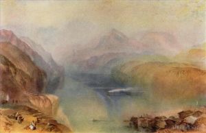 Artist Joseph Mallord William Turner's Work - Lake Lucerne Turner