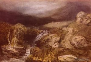 Artist Joseph Mallord William Turner's Work - Mountain Stream Coniston Turner