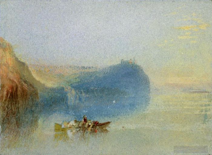 Joseph Mallord William Turner Oil Painting - Scene on the Loire Turner