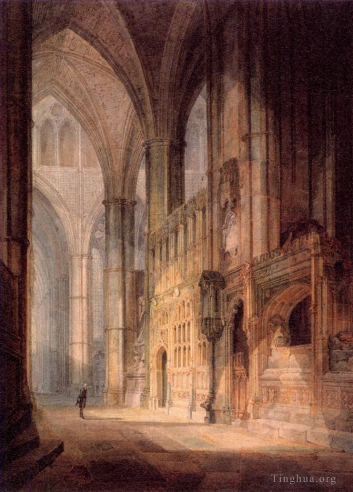 Joseph Mallord William Turner Oil Painting - St Erasmus in Bishop Islips Chapel Westminster Abbey