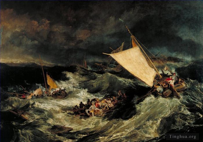 Joseph Mallord William Turner Oil Painting - The Shipwreck