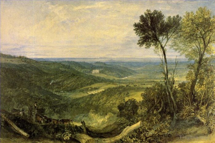 Joseph Mallord William Turner Oil Painting - The Vale of Ashburnham