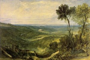 Artist Joseph Mallord William Turner's Work - The Vale of Ashburnham
