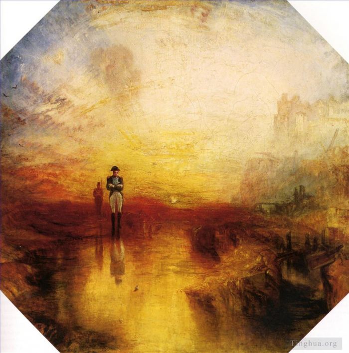 Joseph Mallord William Turner Oil Painting - The exile and the snail