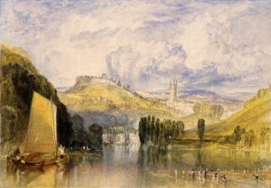 Artist Joseph Mallord William Turner's Work - Totnes in the River Dart
