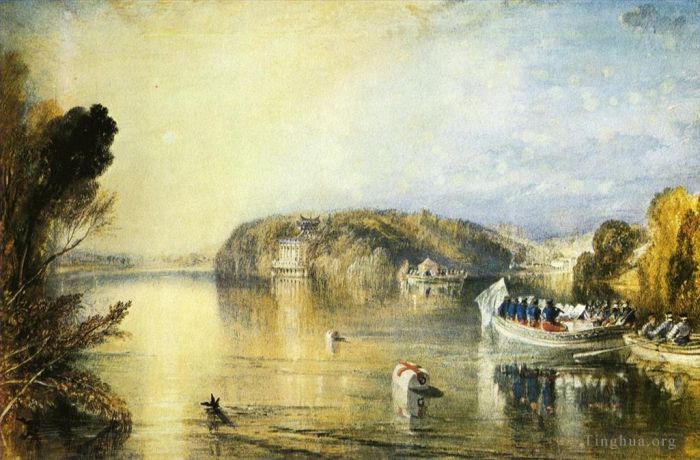 Joseph Mallord William Turner Oil Painting - Virginia Water