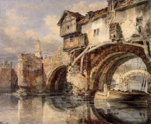 Artist Joseph Mallord William Turner's Work - Welsh Bridge at Shrewsbury