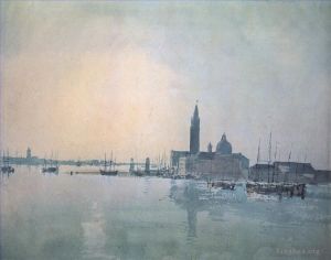 Artist Joseph Mallord William Turner's Work - San Giorgio Maggiore in the morning
