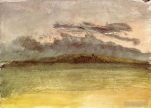 Artist Joseph Mallord William Turner's Work - Storm Clouds Sunset Turner