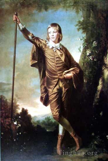 Sir Joshua Reynolds Oil Painting - Brown Boy