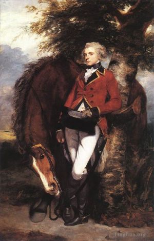 Artist Sir Joshua Reynolds's Work - Colonel George Coussmaker